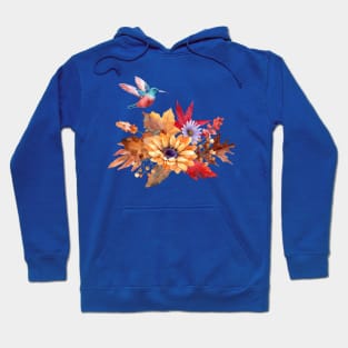 flower bouquet bird Hoodie